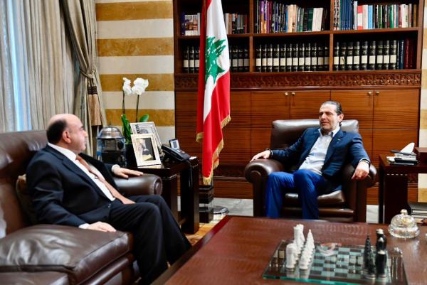 السفير الاردني في لبنان يلتقي بالحريري