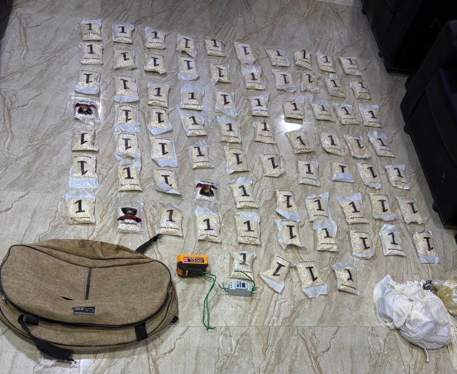 المنطقة العسكرية الشرقية تحبط محاولة تهريب مواد مخدرة بواسطة بالونات